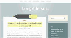 Desktop Screenshot of longridersmc.com